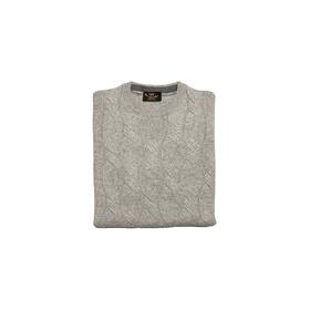 CREW NECK SWEATER WITH WOOL BRAID MV FRECCIA 80 