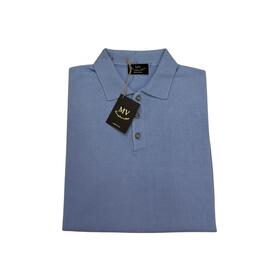 POLO HOMME &Agrave; MANCHES LONGUES EN COTON MV GRINTA 903 