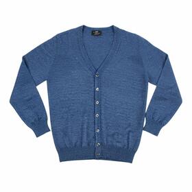 CARDIGAN UOMO MISTO LANA MERINO MV MS160 