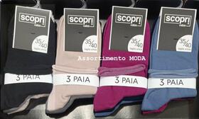 Women's short socks in warm cotton Scopri Prisco Meridiana (3 PAIRS) 