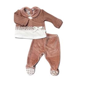 2-PIECE SET FOR NEWBORN GIRLS NAZARENO GABRIELLI NG-2225 