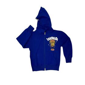 NEVER GIVE UP 74170 FULLZIP HOODIE CHILDREN&#39;S SWEATSHIRT 3-7 YEARS 