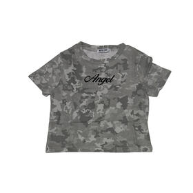 T-SHIRT CAMOUFLAGE SAISON PROCHAINE POUR FILLES 11812 (8-16 ans) 