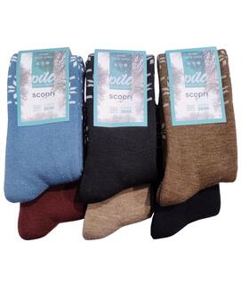 Calzettone lungo donna in caldo PILE Scopri Prisco Noelle (1 PAIO) 