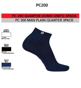 Pierre Cardin PC.200 and PC300 unisex short sock in Scottish lisle 