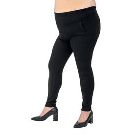 Leggings donna felpata Gladys PD0925 Conformato 