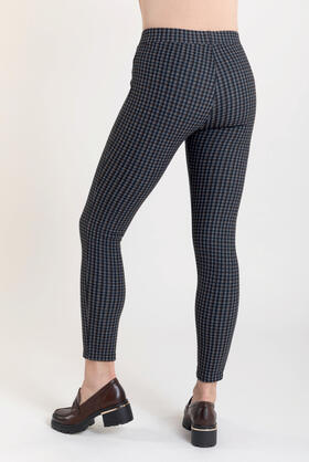 LEGGINGS FELPATO DONNA&nbsp;QUADRETTATO GLADYS PD1927 