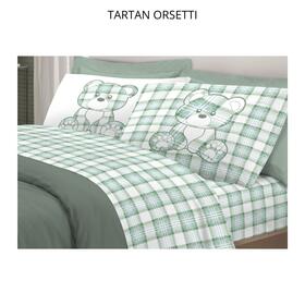 COMPLETO LETTO MATRIMONIALE DI COTONE LEGGERO PENSIERI DELICATI (2 PIAZZE)&nbsp; 