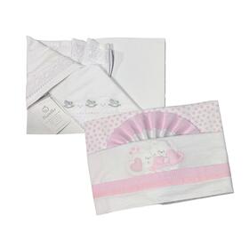 COMPLETO CULLA 3 PEZZI PASTELLO LC 