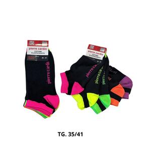 CALZINO PARISCARPA UNISEX FLUO PIERRE CARDIN PC376 