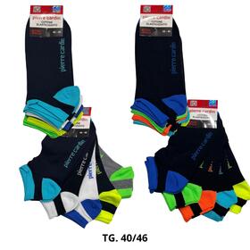 CALZINO PARISCARPA UNISEX FLUO PIERRE CARDIN PC376 