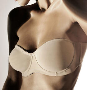 Underwired bandeau bra Gios 550 C Cup 