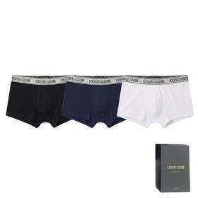 Boxer uomo in cotone elasticizzato Roberto Cavalli WSO00H CE001 