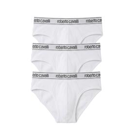 Slip uomo in cotone elasticizzato Roberto Cavalli WSO00G CE001 