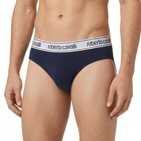 Slip uomo in cotone elasticizzato Roberto Cavalli WSO00G CE001 
