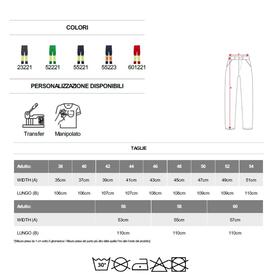 Pantalone lungo multitasche alta visibilit&agrave; DAILY STRETCH HV HV9312 Roly 