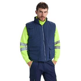 Gilet reversibile imbottito alta visibilit&agrave; PERSEI HV9313 Roly 