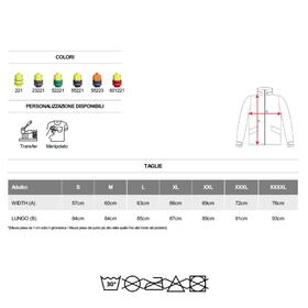 Parka imbottito alta visibilit&agrave; MERAK HV9320 Roly 