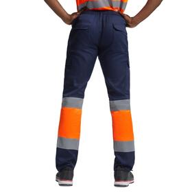 Pantalone bicolore ad alt&agrave; visibilit&agrave; Roly NAOS 9300 