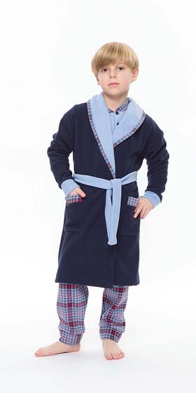 CHILD&#39;S PUNTO MILANO DRESSING GOWN WITH BELT S30090 GARY 8-10 