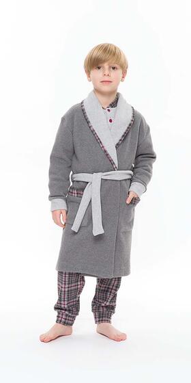 CHILD&#39;S PUNTO MILANO DRESSING GOWN WITH BELT S30090 GARY 8-10 