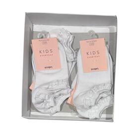 CALZINO SNEAKER BAMBINA PIZZO FILO DI SCOZIA COTONE SCOPRI FIESTA&nbsp;
&nbsp; 