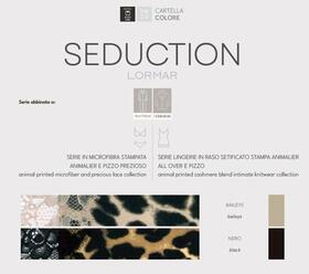 Coordinato con balconcino imbottito mousse e brasiliana Lormar Seduction SED54788 
