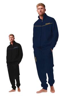 Tuta uomo primaverile in cotone con zip Superga 26307 