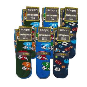Calzino antiscivolo bambini Scopri Willy 
