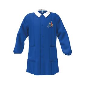 TABLIER SCOLAIRE ENFANT SIGGI 33GR4240 BRODERIE MOTOCROSS 
