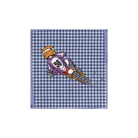 TABLIER SCOLAIRE ENFANT SIGGI 33GR4249 BRODERIE MOTO 