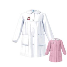 GREMBIULE ASILO BAMBINA SIGGI 33GR4330 RICAMO GATTINO 