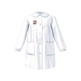 GREMBIULE ASILO BAMBINA SIGGI 33GR4330 RICAMO GATTINO 