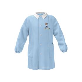 GREMBIULE ASILO BAMBINO SIGGI 47GR4363 RICAMO CALCIATORE 
