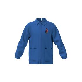 SIGGI 33CS1888 CHILDREN'S SCHOOL JACKET WITH MOTORCYCLE EMBROIDERY 