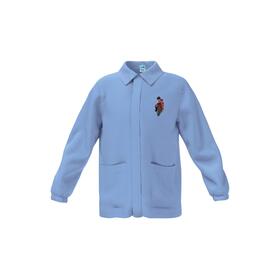SIGGI 33CS1888 CHILDREN'S SCHOOL JACKET WITH MOTORCYCLE EMBROIDERY 