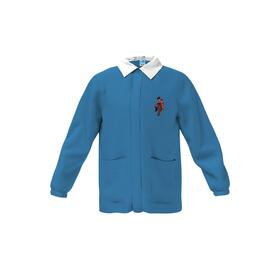 CASACCA SCUOLA BAMBINO SIGGI 33CS1888 RICAMO MOTO 
