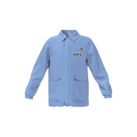 SIGGI 33CS1891 CHILDREN'S SCHOOL JERSEY WITH FOOTBALLER EMBROIDERY 