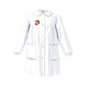 GREMBIULE ASILO BAMBINA SIGGI 33GR4173 RICAMO BIMBA FARFALLE 