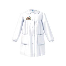 GREMBIULE SCUOLA BAMBINA SIGGI 33GR4364 RICAMO CAGNOLINO 