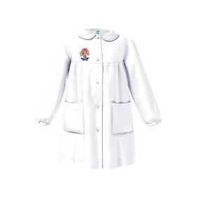 GREMBIULE SCUOLA BAMBINA SIGGI 33GR4366 RICAMO RAGAZZA 