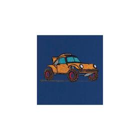 GREMBIULE SCUOLA BAMBINO SIGGI 33GR4393 RICAMO AUTO 