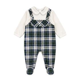TUTINA NEONATO IN CINIGLIA SALOPETTE PASTELLO TC030AH 