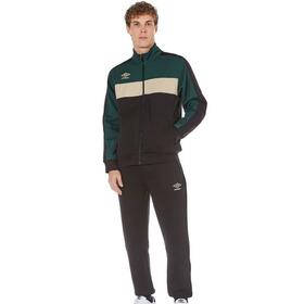 Tuta sportiva uomo fullzip in felpa garzata Umbro 30288 