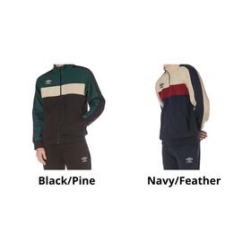 Tuta sportiva uomo fullzip in felpa garzata Umbro 30288 