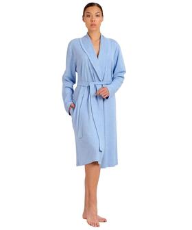 Vestaglia donna incrociata in jersey di cotone Mida V955 
