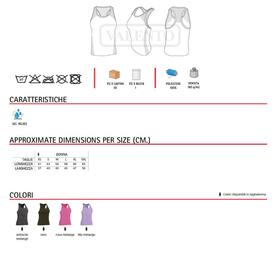 T-shirt tecnica da donna Lucy Valento 