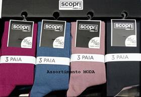 Calzino lungo donna in caldo cotone Scopri Prisco Venere (3 paia) 