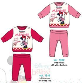 Pigiama da neonata in jersey di caldo cotone Disney WI 4190 