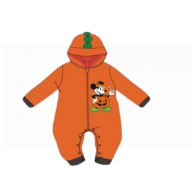 NEWBORN HALLOWEEN FLEECE PAJAMAS 9-24 MONTHS WL2047 ELLEPI 